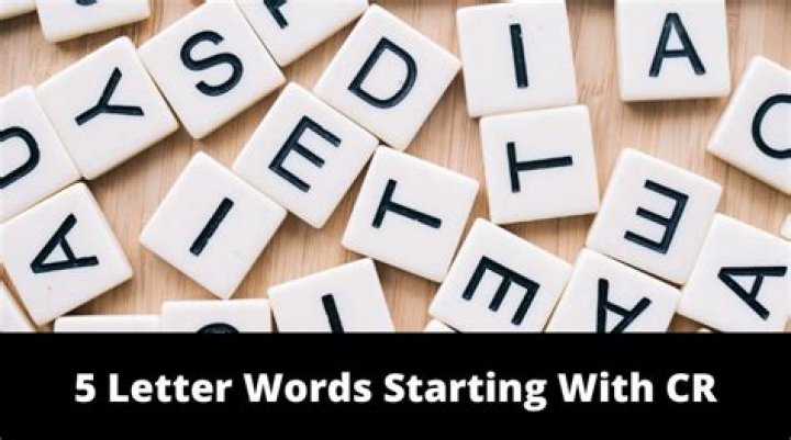 5-letter words starting with ‘CR’ — Wordle Game Help
