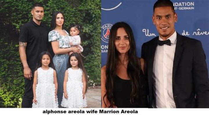 Alphonse Areola family, wife, children, parents, siblings