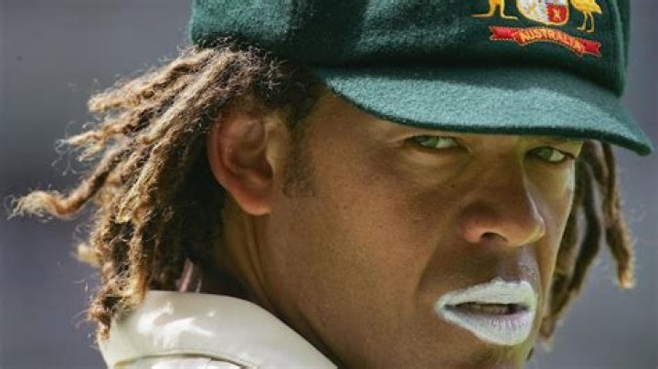 Andrew Symonds lips: White cream explained