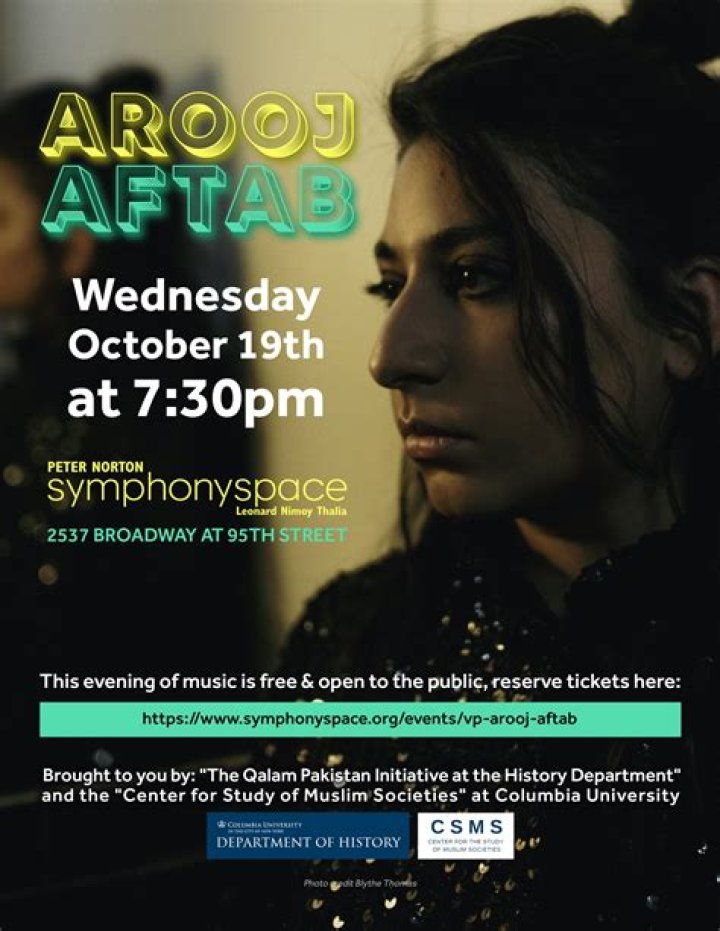 Pakistani singer Arooj Aftab grabs two Grammy nominations