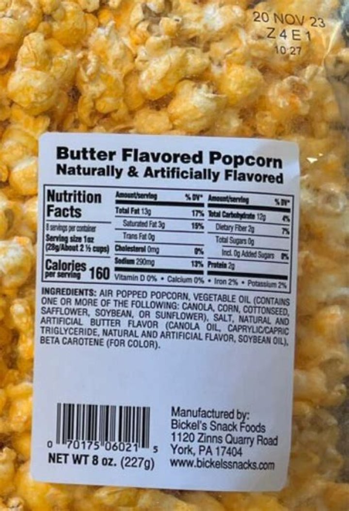 
Avery’s Savory Popcorn recall: reason, affected states, and other details explored 