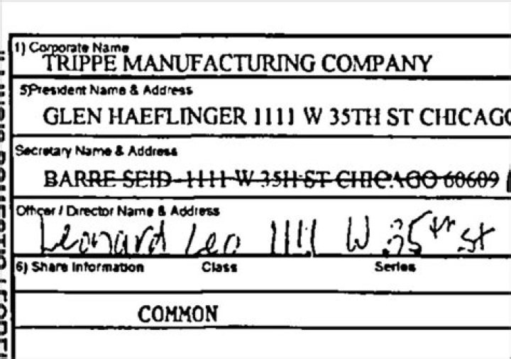 Barre Seid, Trippe Manufacturing Company Wikipedia Bio And Net Worth