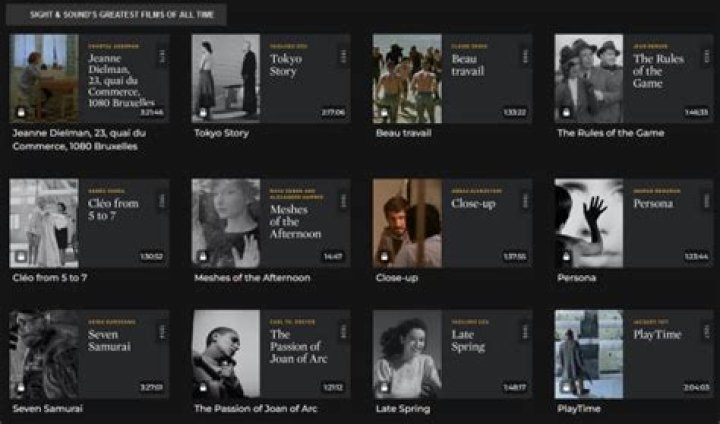 The best movies on the Criterion Channel
