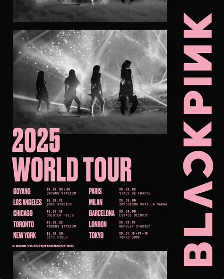BLACKPINK announces ticket sale dates for Europe and North America