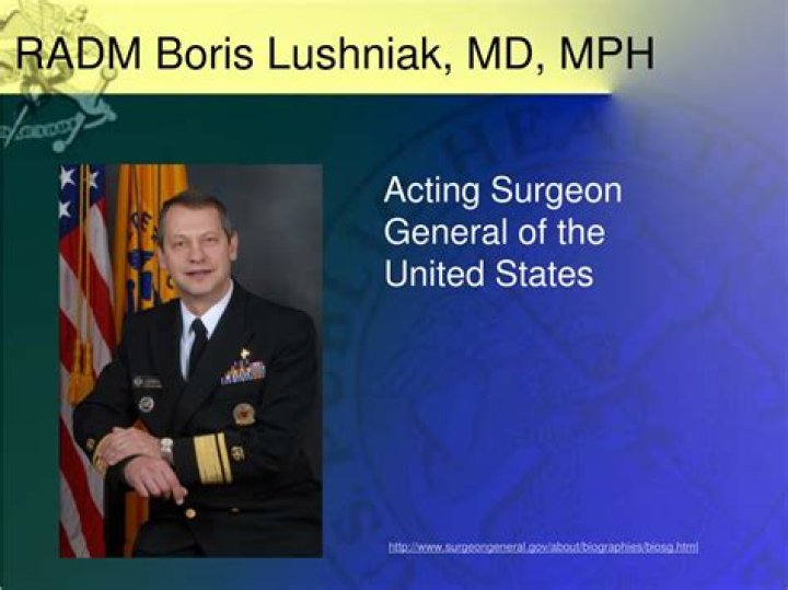 Dr. Boris Lushniak, MD – College Park, MD