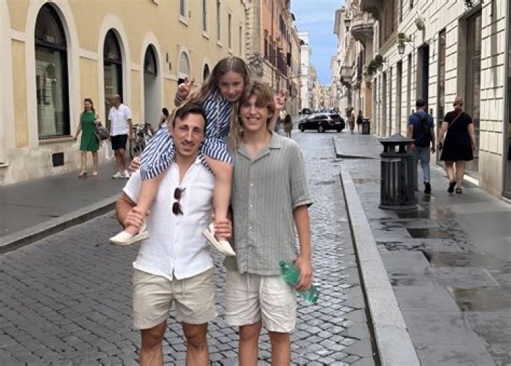 Meet daughter Sawyer and stepson Sloane