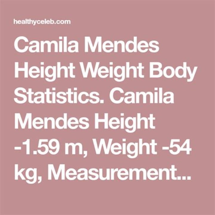 Camila Mendes Bra Size, Age, Weight, Height, Measurements