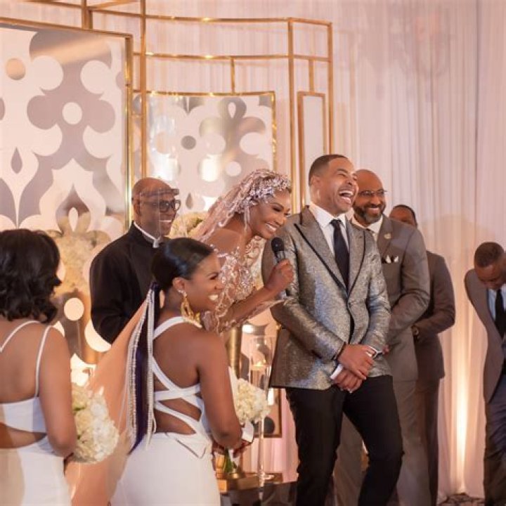 Cynthia Bailey And Mike Hill’s Wedding Video In Which He’s Crawling On The Dancefloor Has Fans Laughing Their Hearts Out