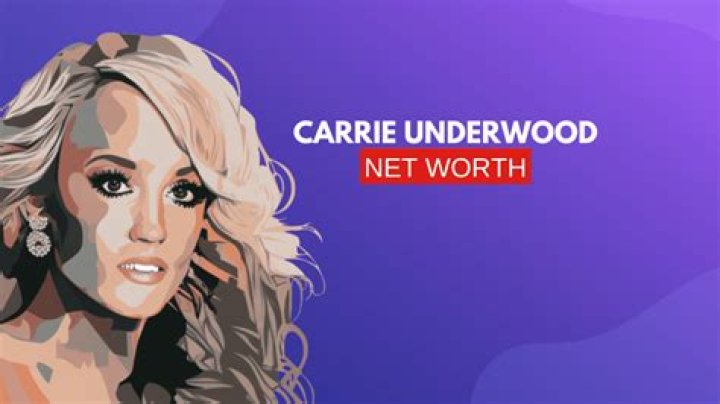 Did Carrie Underwood net worth?