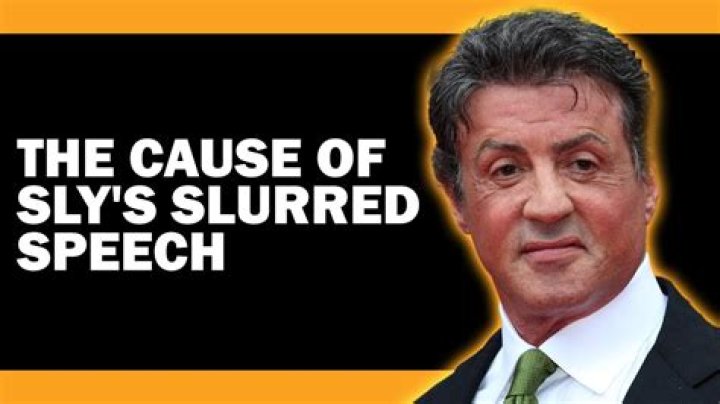Did Sylvester Stallone have a speech impediment?