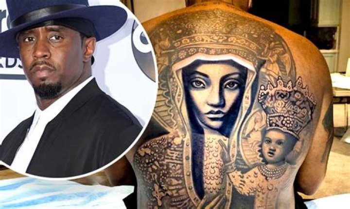 Diddy Shocks Some Fans With His Back Tattoo