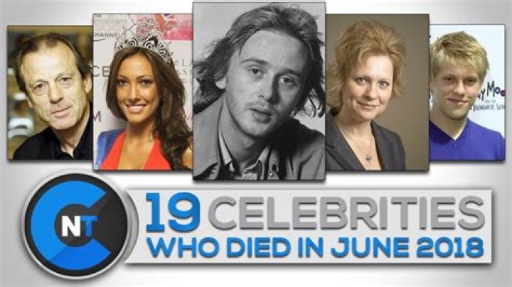 Famous People Who Died on June 18