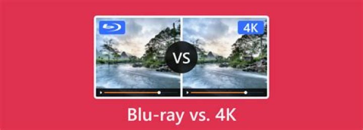 Difference between blu ray and 4k