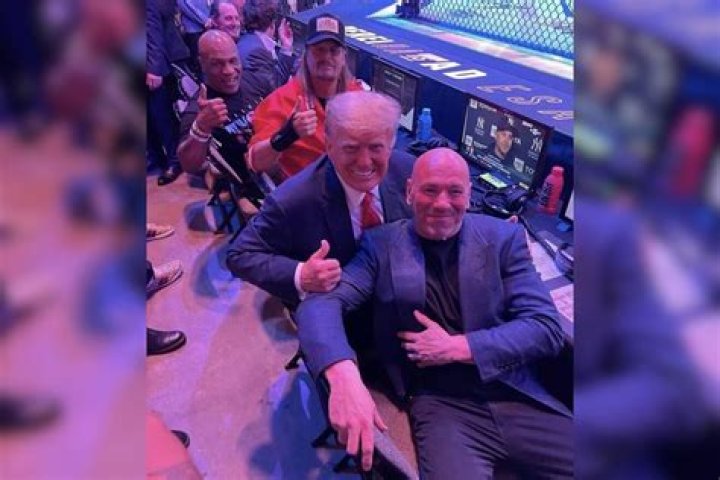 
Donald Trump’s photos with Mike Tyson, Kid Rock at UFC 287 go viral 