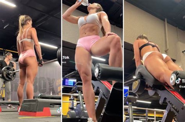 Ester Ledecká In Workout Gear is “Waiting For a Call From the NHL”