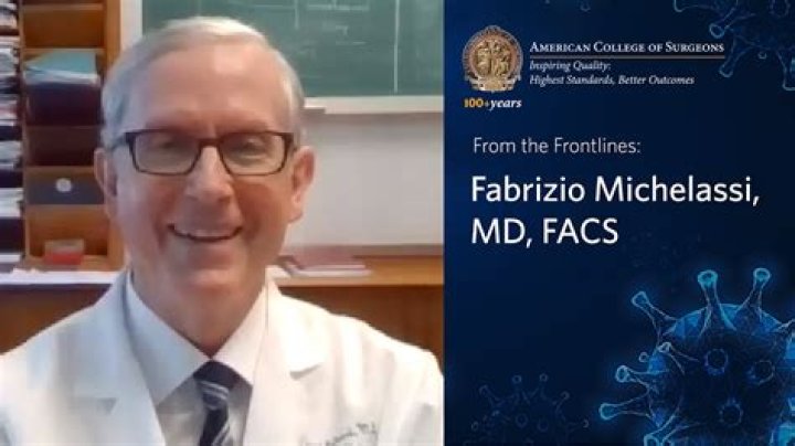 Dr. Fabrizio Michelassi, MD – New York, NY
