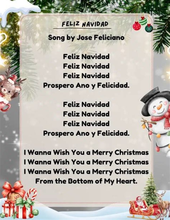 “Feliz Navidad” TikTok Song and Lyrics in English – Challenge Video