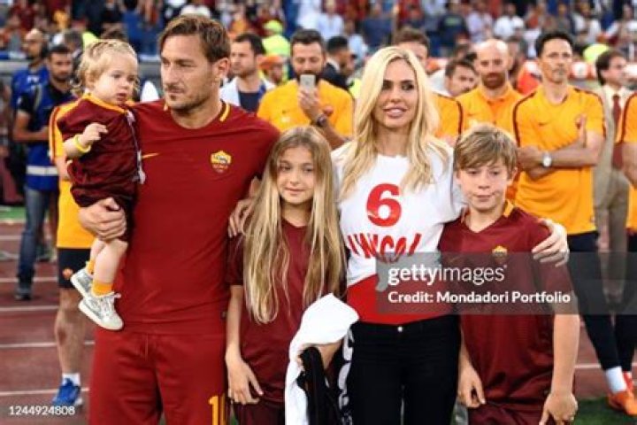Francesco Totti children: Chanel Totti, Cristian Totti, Isabel Totti