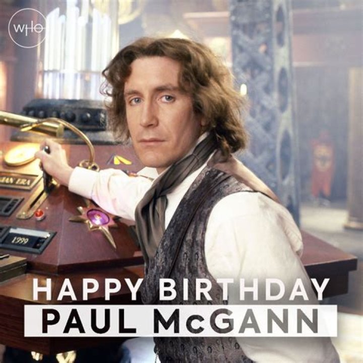 Happy Birthday To Doctor Who’s Eighth Doctor Paul McGann