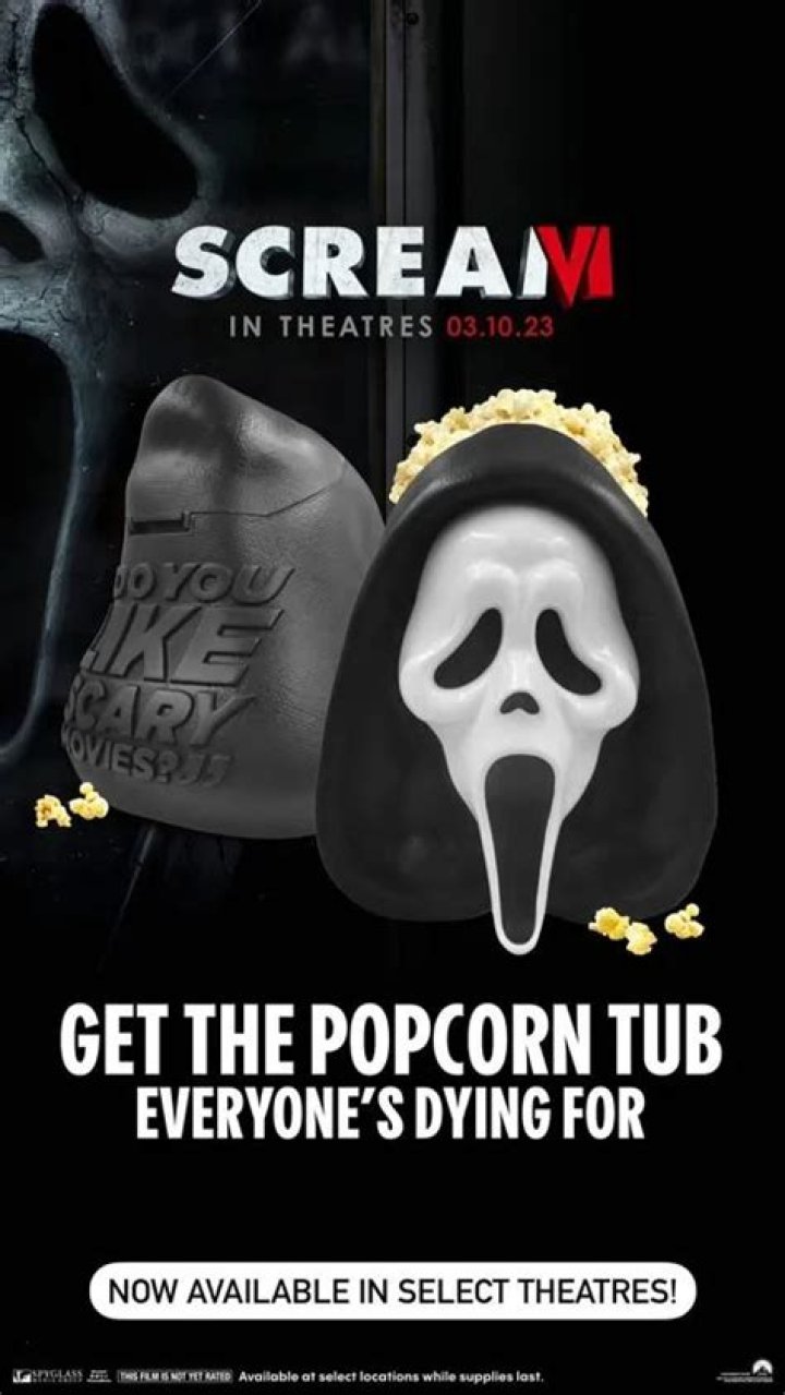 Here’s where to buy the ‘Scream’ popcorn bucket