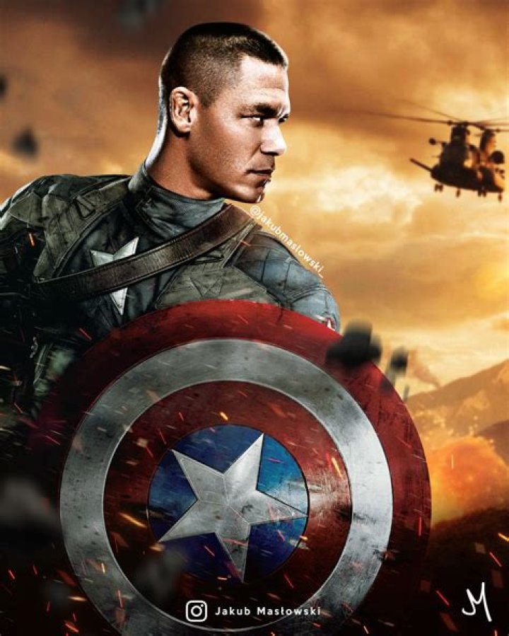 Hilarious New Fan Art Imagines John Cena As Captain America