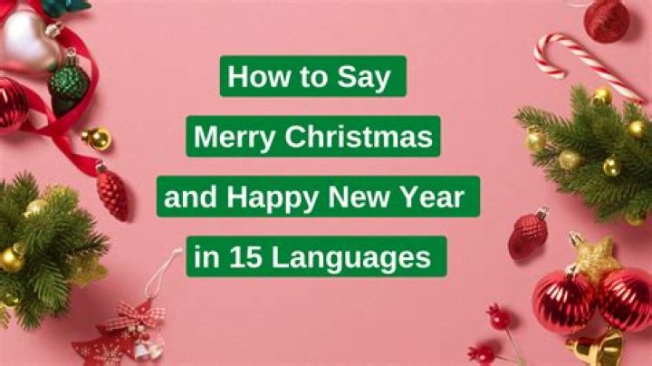 How do the British say Merry Christmas? – Celebrity