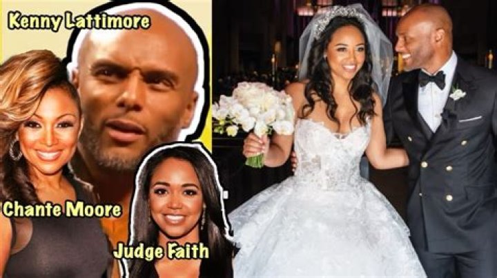 How long was Chanté Moore married to Kenny Lattimore?