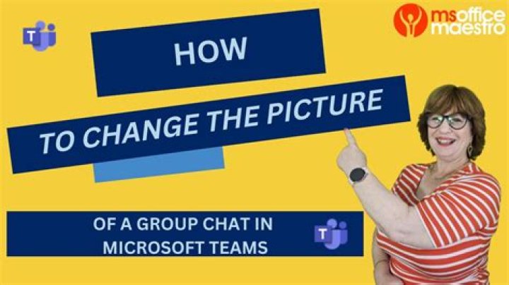 How to change webex picture