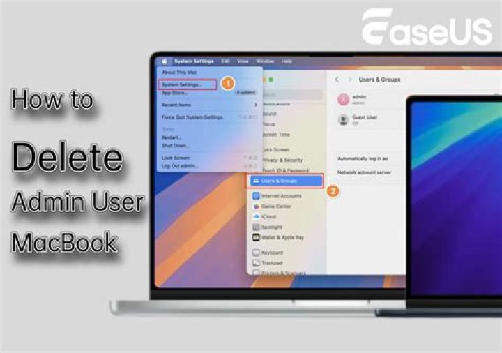 How to delete admin on mac