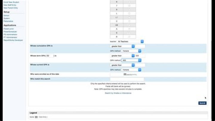 How to find your gpa on powerschool