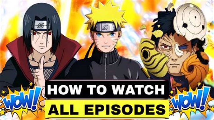 How to watch ‘Naruto’ and ‘Naruto Shippuden’ in order
