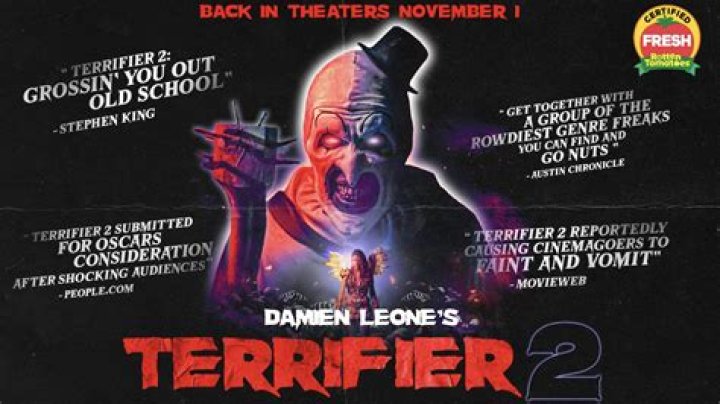 Is ‘Terrifier 2’ re-releasing in theaters?