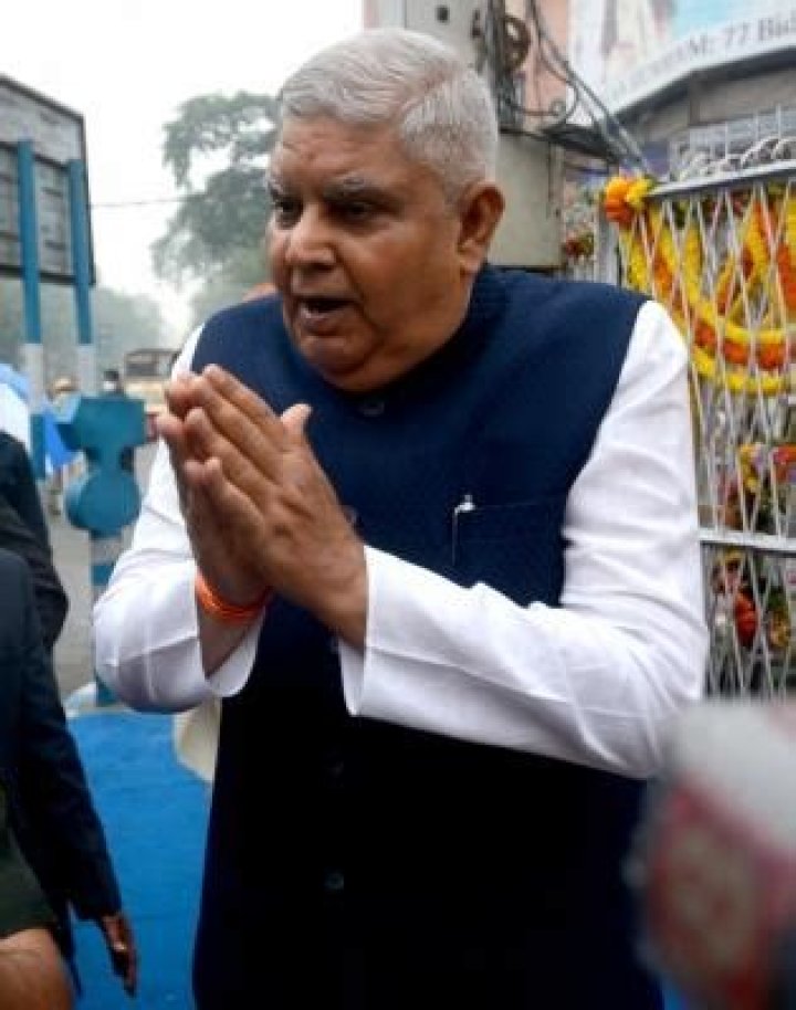 
Jagdeep Dhankar visits ancestral village first time after becoming V-P 