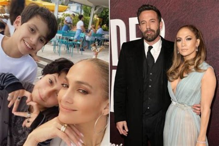 Jennifer Lopez, in a playful mini, went on a date with Ben Affleck and mother