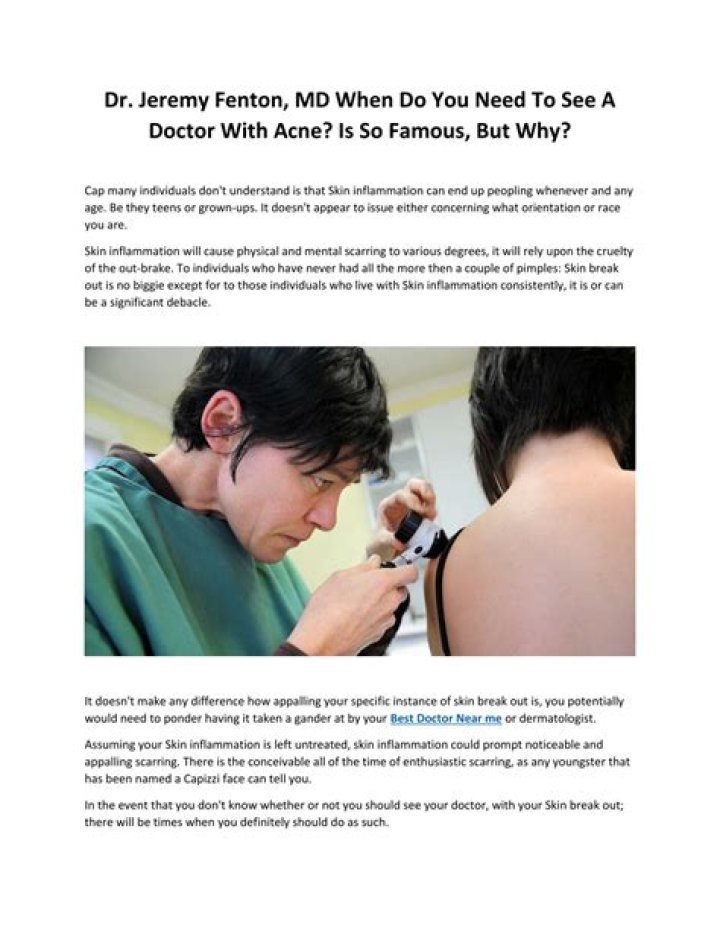 Dr. Jeremy Fenton, MD – New York, NY