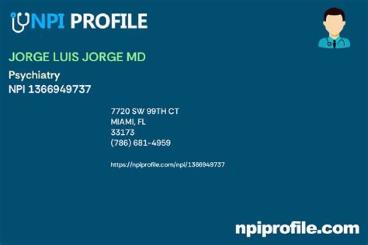 Dr. Jorge Jorge, MD – South Miami, FL