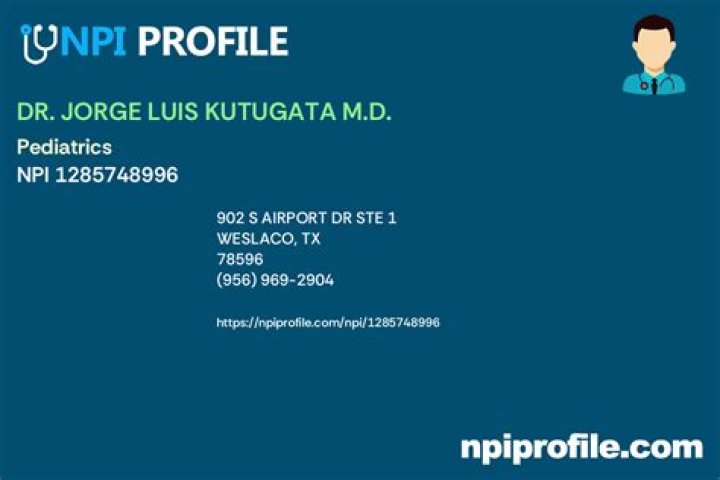 Dr. Jorge Kutugata, MD – Weslaco, TX