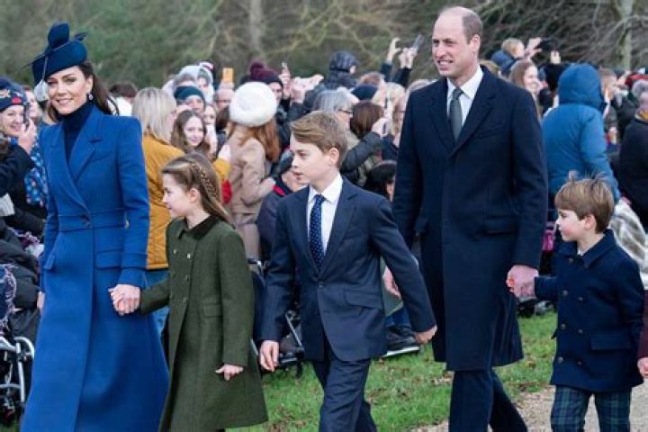Kate Middleton and Prince William, along with George and Charlotte, came in Wales