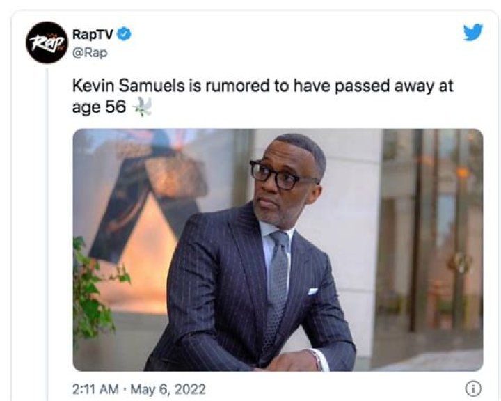 Kevin Samuels dead or alive?