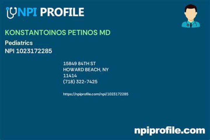 Dr. Konstantoinos Petinos, MD – Howard Beach, NY