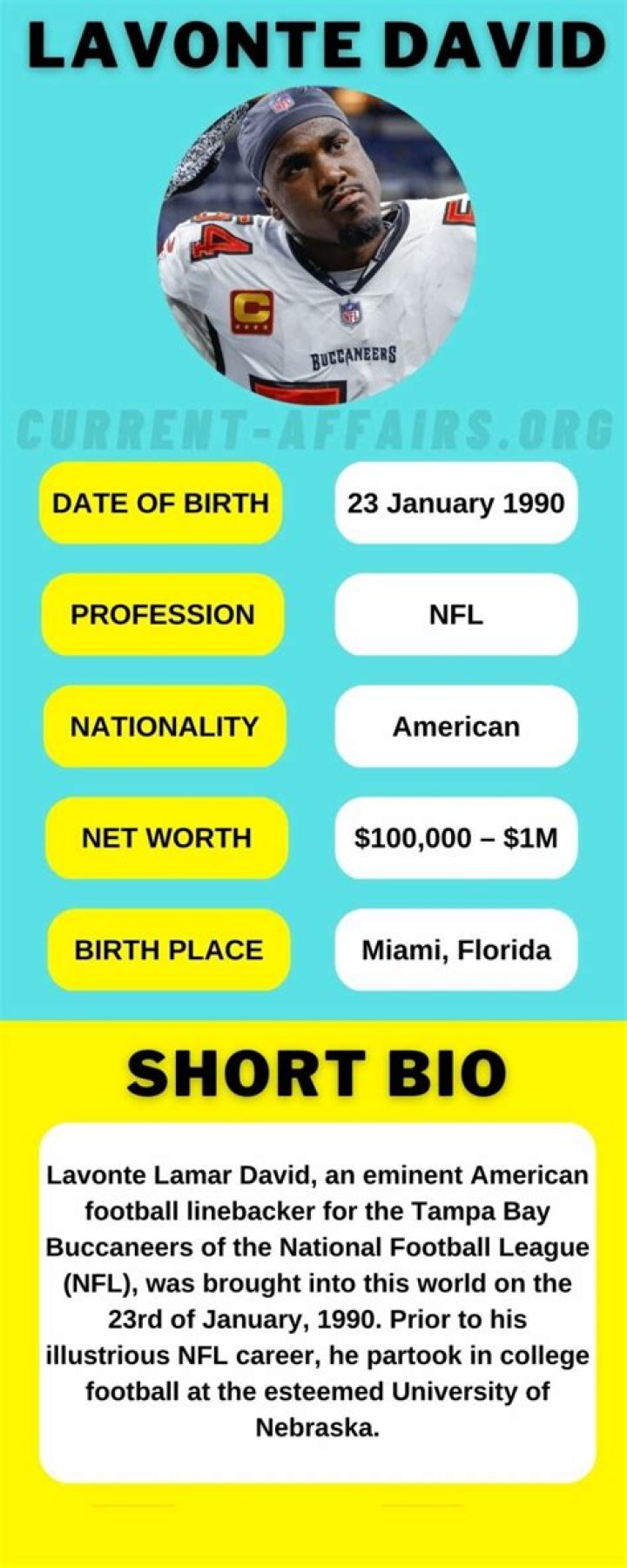 Lavonte David contract, salary and net worth explored