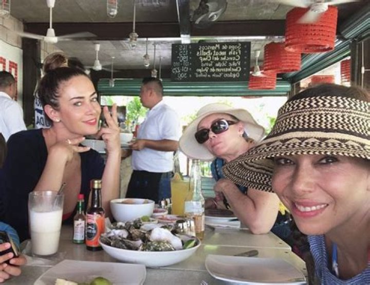 Anette Michel in Bathing Suit Says "It's Hot" — Celebwell