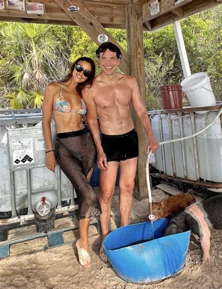 Irina Shayk in Bathing Suit Poses With Bradley Cooper — Celebwell