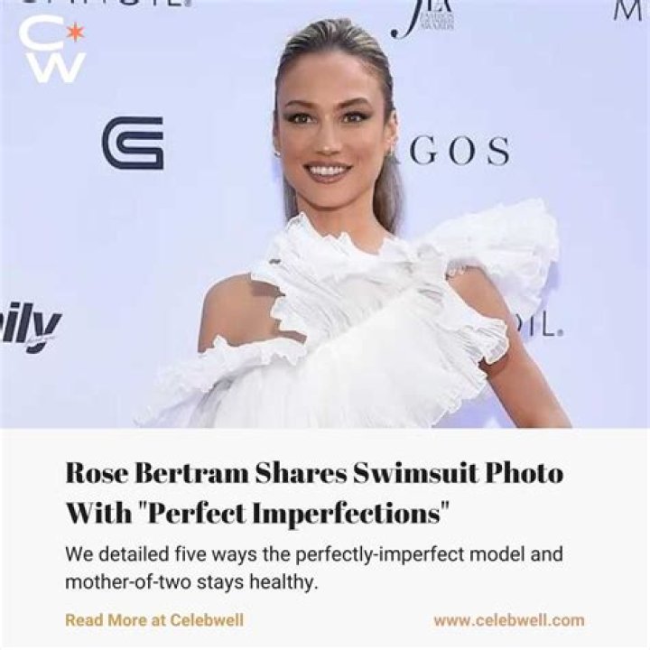 Rose Bertram Shares Swimsuit Photo With "Perfect Imperfections" — Celebwell