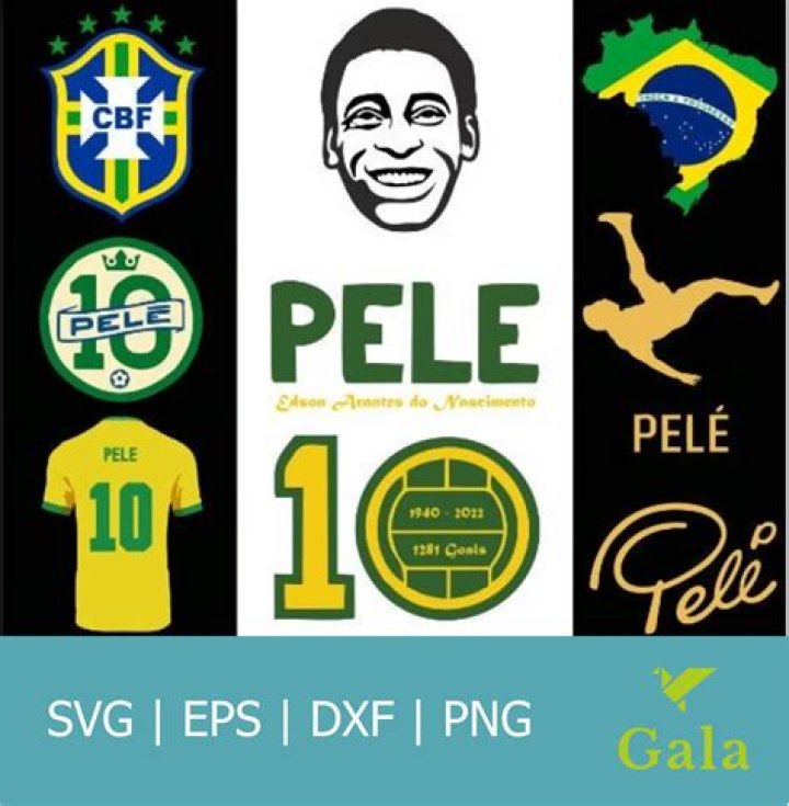 Pelé teams played and jersey number