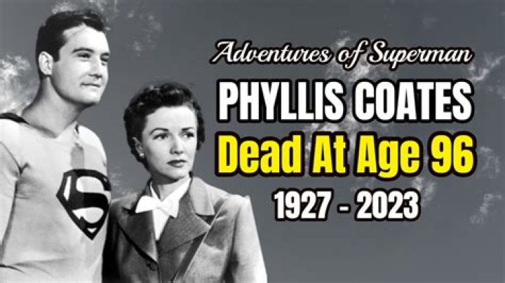 Phyllis Coates dies aged 96: Cause of death, obituary and funeral arrangements