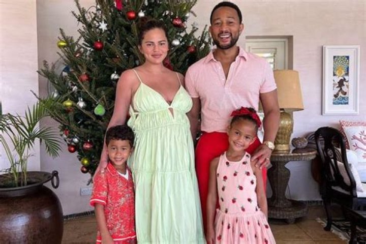 
Pregnant Chrissy Teigen and John Legend Celebrate Christmas with Kids Before Welcoming New Baby 