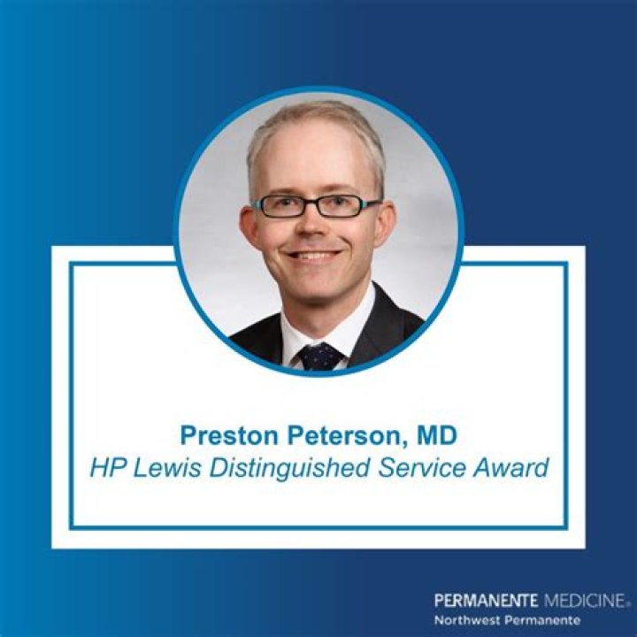 Dr. Preston Peterson, MD – Portland, OR