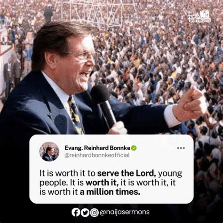 Reinhard Bonnke Net Worth, Income, Salary, Earnings, Biography
