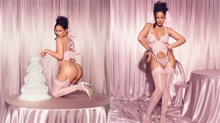 Rihanna Puts Her Curves On Full Display In Savage X Fenty Fishnet Body Stocking — See The Look